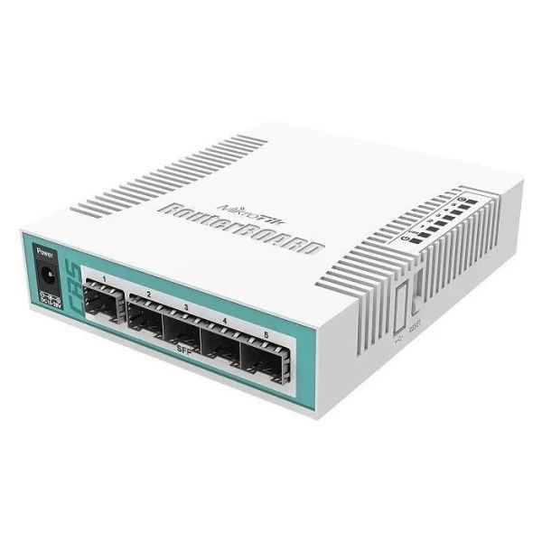 Коммутатор MikroTik CRS106-1C-5S 5x, управляемый